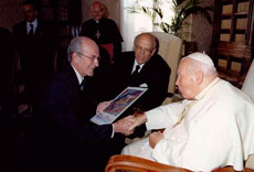 con el papa